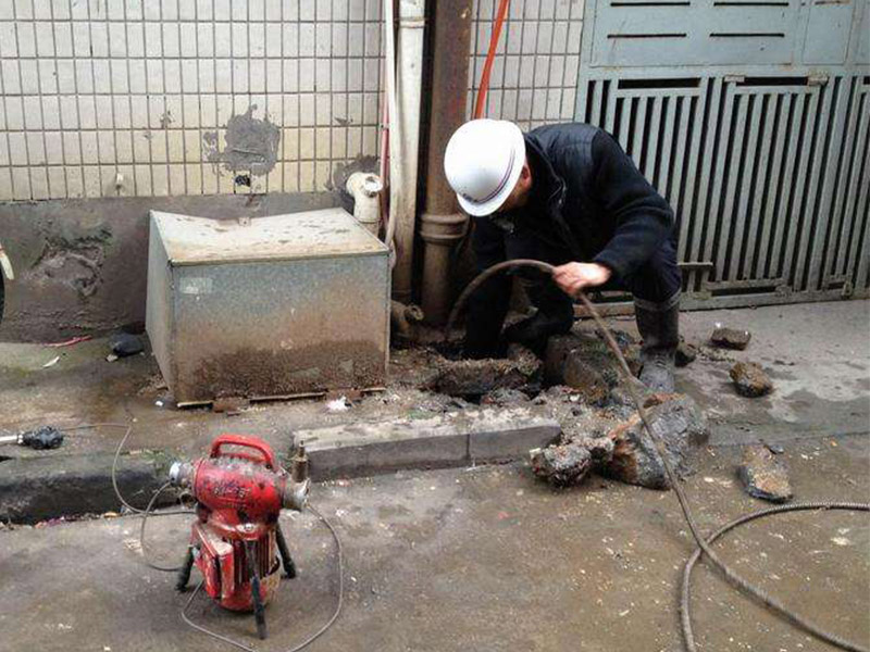 岳塘疏通下水道-洗菜池疏通